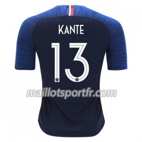 Maillot de Foot France Kante 13 Domicile Coupe du monde 2018